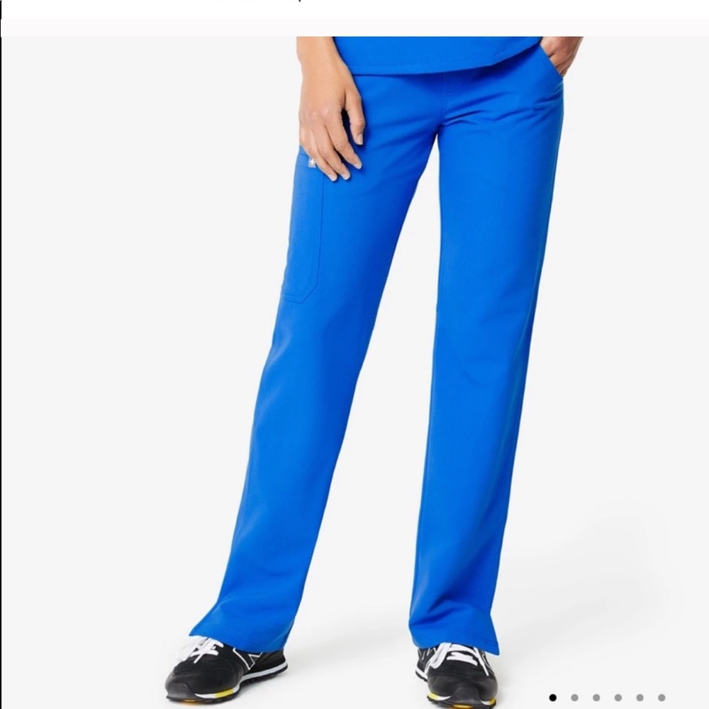 Royal blue scrub pants